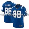 Mens Nike John Mackey Blue Indianapolis Colts Retired Player Alternate Game Jersey