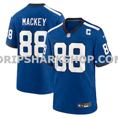 Mens Nike John Mackey Blue Indianapolis Colts Retired Player Alternate Game Jersey