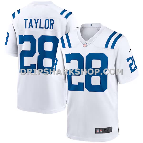 Mens Nike Jonathan Taylor White Indianapolis Colts Game Jersey Pi4235000