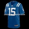 NFL14412aG05-eae589 Mens Nike Riley Leonard Royal Indianapolis Colts Team Game Jersey