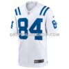 Mens Nike Tyler Warren White Indianapolis Colts Game Jersey