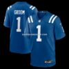 NFL1442f6G04-2fd95d Mens Nike Number 1 Groom Royal Indianapolis Colts Game Jersey