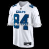 Mens Nike Tyler Warren Tundra White Indianapolis Colts Fashion Game Jersey