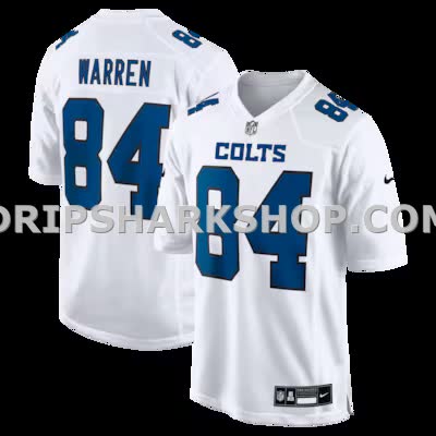 Mens Nike Tyler Warren Tundra White Indianapolis Colts Fashion Game Jersey