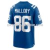Mens Nike Will Mallory Royal Indianapolis Colts Team Game Jersey