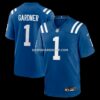 Mens Nike Ahmad Sauce Gardner White Indianapolis Colts Game Jersey