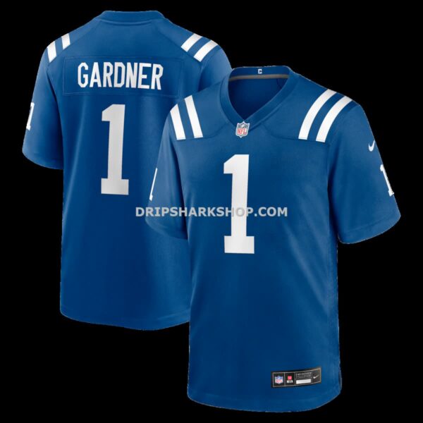 Mens Nike Ahmad Sauce Gardner White Indianapolis Colts Game Jersey