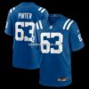 NFL144af1G04-863033 Mens Nike Danny Pinter Royal Indianapolis Colts Game Jersey