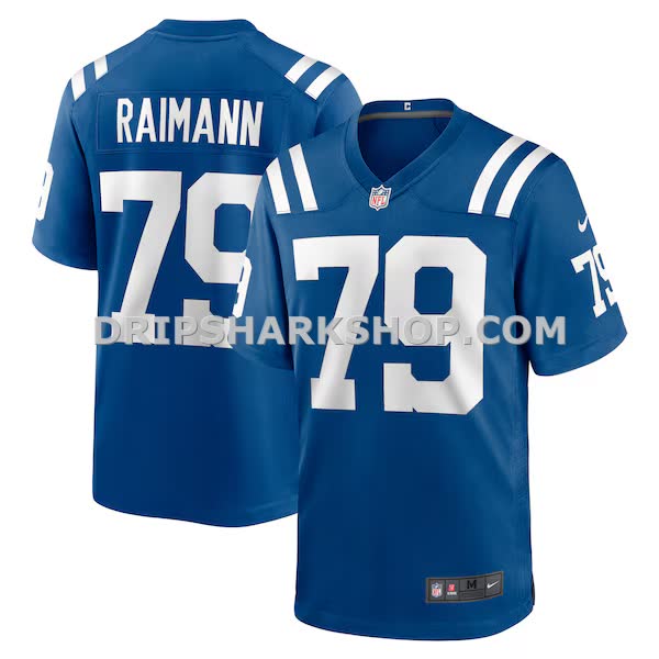 Mens Nike Bernhard Raimann Royal Indianapolis Colts Player Game Jersey Pi4923000