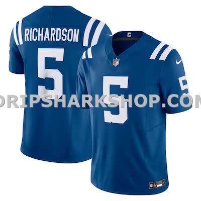 Mens Nike Anthony Richardson Royal Indianapolis Colts Vapor Fuse Limited Jersey