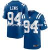 NFL145e96M01-e0afff Mens Nike Tyquan Lewis Royal Indianapolis Colts Game Jersey Pi4025000