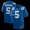 Mens Nike Anthony Richardson Royal Indianapolis Colts Game Jersey