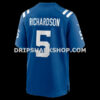 Mens Nike Anthony Richardson Royal Indianapolis Colts Game Jersey