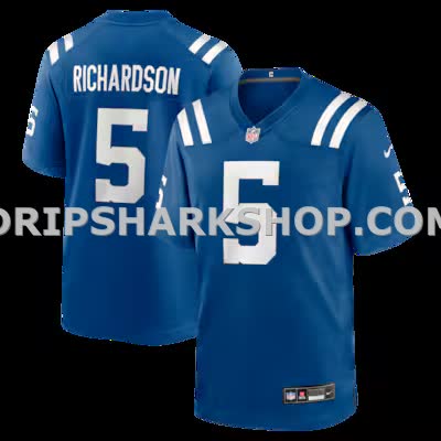 Mens Nike Anthony Richardson Royal Indianapolis Colts Game Jersey