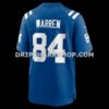 Mens Nike Tyler Warren Royal Indianapolis Colts Team Game Jersey