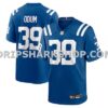 NFL14670fM01-d58fe1 Mens Nike George Odum Royal Indianapolis Colts Team Game Jersey