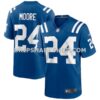 NFL14695eM01-e5a557 Mens Nike Lenny Moore Royal Indianapolis Colts Game Retired Player Jersey Pi3994000