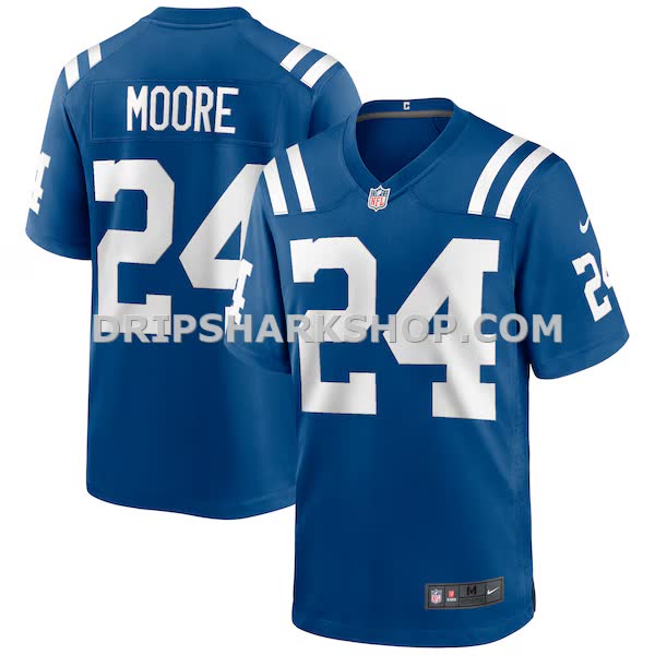 Mens Nike Lenny Moore Royal Indianapolis Colts Game Retired Player Jersey Pi3994000
