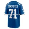 Mens Nike Matt Goncalves Royal Indianapolis Colts Game Jersey
