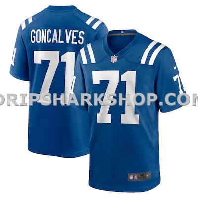 Mens Nike Matt Goncalves Royal Indianapolis Colts Game Jersey