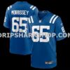 NFL147752M01-e02e2f Mens Nike Jimmy Morrissey Royal Indianapolis Colts Team Game Jersey