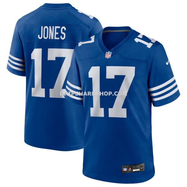 NFL1483f0G04-e57530 Mens Nike Daniel Jones Royal Indianapolis Colts Alternate Game Jersey