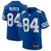 Mens Nike Tyler Warren Royal Indianapolis Colts Alternate Game Jersey