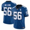 Mens Nike Quenton Nelson Blue Indianapolis Colts Vapor Fuse Limited Jersey