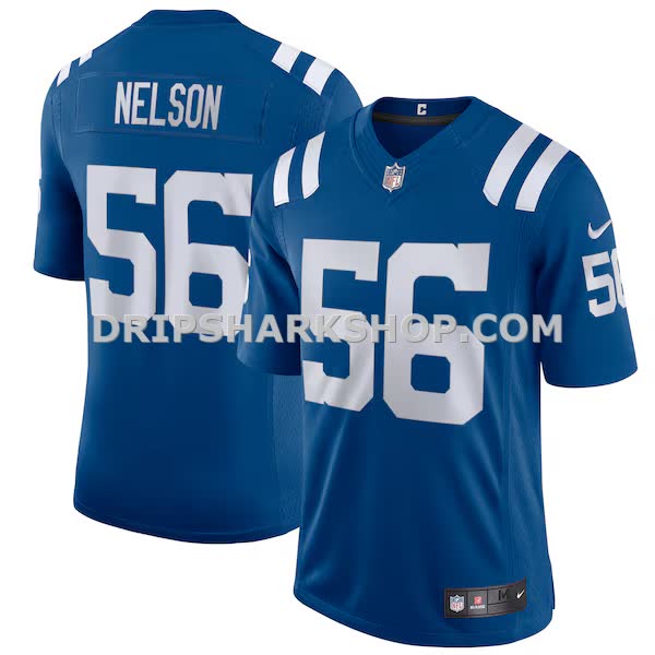 Mens Nike Quenton Nelson Royal Indianapolis Colts Vapor Limited Jersey Pi3749000