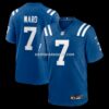 Mens Nike Charvarius Ward Royal Indianapolis Colts Team Game Jersey