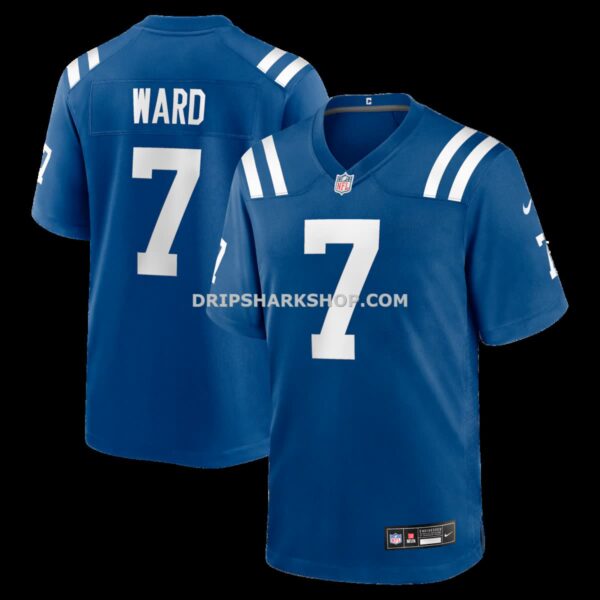 Mens Nike Charvarius Ward Royal Indianapolis Colts Team Game Jersey
