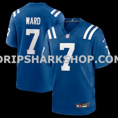 Mens Nike Charvarius Ward Royal Indianapolis Colts Team Game Jersey