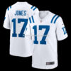 NFL149805G04-36c66c Mens Nike Daniel Jones White Indianapolis Colts Game Jersey