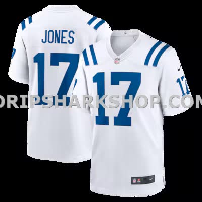 Mens Nike Daniel Jones White Indianapolis Colts Game Jersey