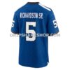 Mens Nike Anthony Richardson Sr Royal Indianapolis Colts Alternate Indiana Nights Game Jersey