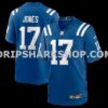 Mens Nike Daniel Jones Royal Indianapolis Colts Team Game Jersey