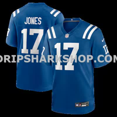 Mens Nike Daniel Jones Royal Indianapolis Colts Team Game Jersey