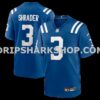 Mens Nike Spencer Shrader Royal Indianapolis Colts Team Game Jersey
