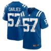 Mens Nike Jaylon Carlies Royal Indianapolis Colts Game Jersey