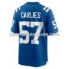 Mens Nike Jaylon Carlies Royal Indianapolis Colts Game Jersey