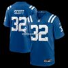 NFL14a457G04-b9738e Mens Nike Daniel Scott Royal Indianapolis Colts Team Game Jersey