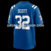 NFL14a457G06-22c0c1 Mens Nike Daniel Scott Royal Indianapolis Colts Team Game Jersey