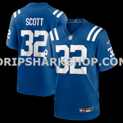 Mens Nike Daniel Scott Royal Indianapolis Colts Team Game Jersey