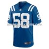 Mens Nike Austin Ajiake Royal Indianapolis Colts Game Jersey