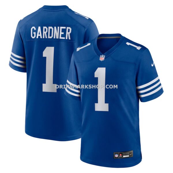 Mens Nike Ahmad Sauce Gardner Royal Indianapolis Colts Team Game Jersey