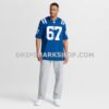 Mens Nike Luke Tenuta Royal Indianapolis Colts Team Game Jersey