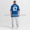Mens Nike Luke Tenuta Royal Indianapolis Colts Team Game Jersey
