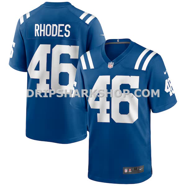 Mens Nike Luke Rhodes Royal Indianapolis Colts Game Jersey Pi4025000