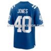 Mens Nike Jaylon Jones Royal Indianapolis Colts Team Game Jersey