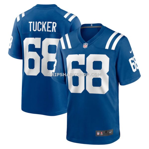 Mens Nike Dalton Tucker Royal Indianapolis Colts Team Game Jersey